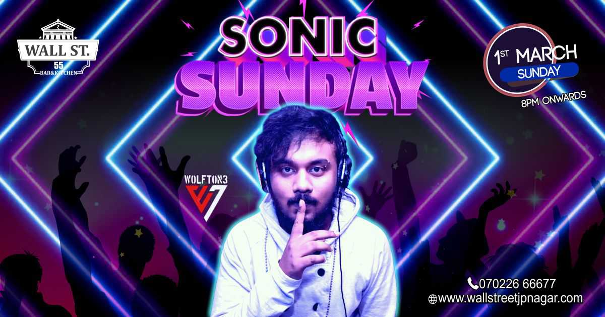 Sonic Sunday Graphics Design Post