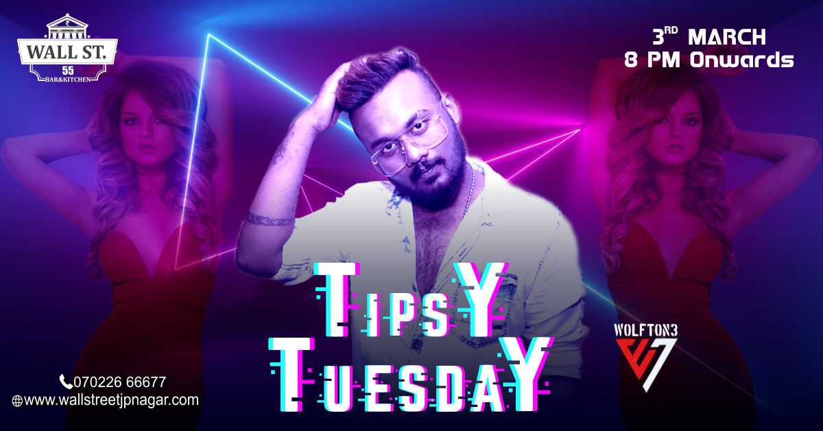 Tipsy Tuesday Social Media Post
