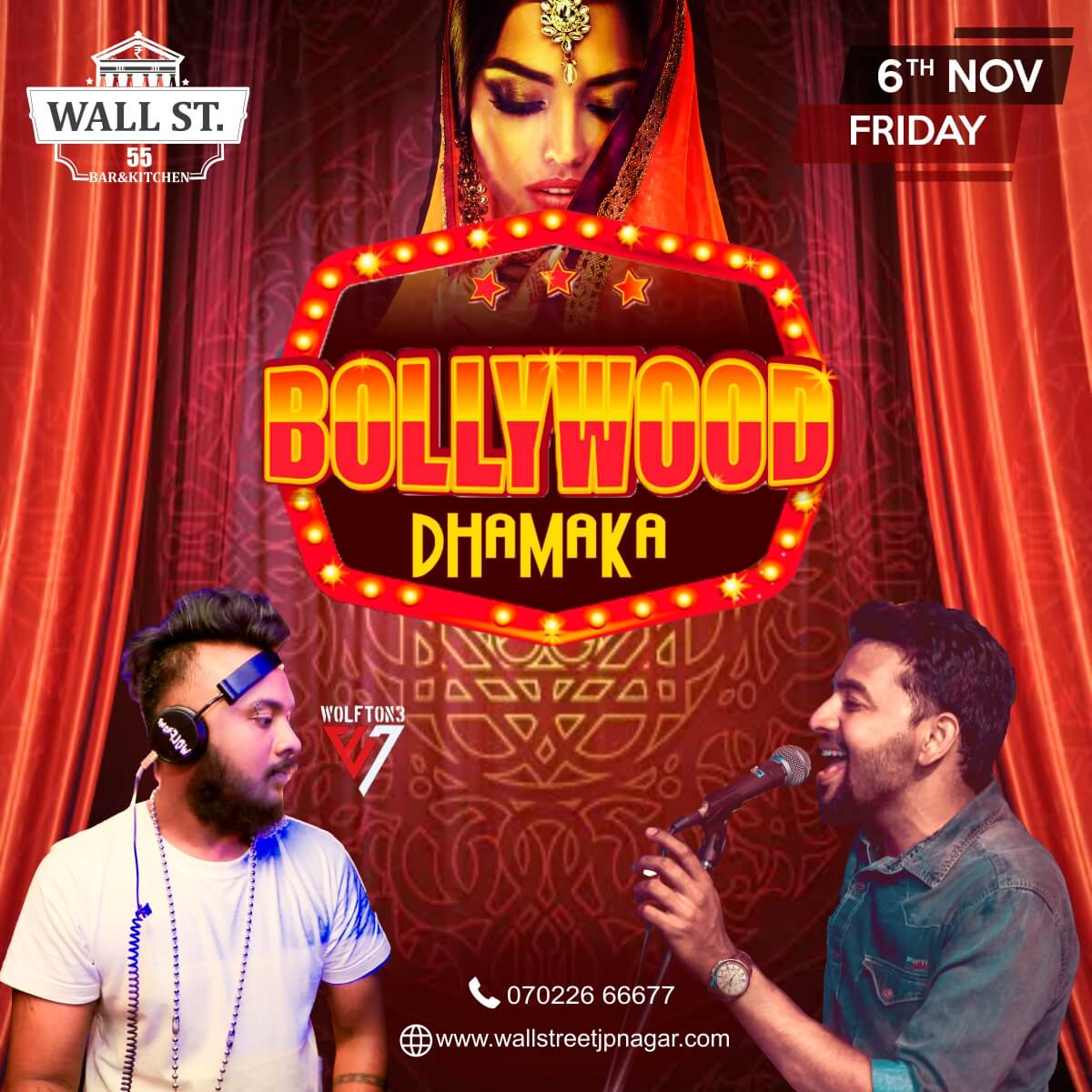 Bollywood Night creative
