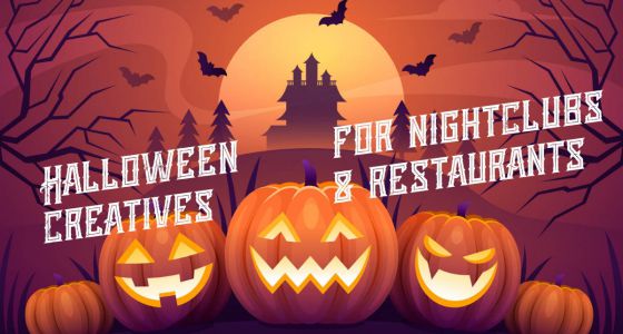 Graphics Design for Halloween 2021 for Restaurants
