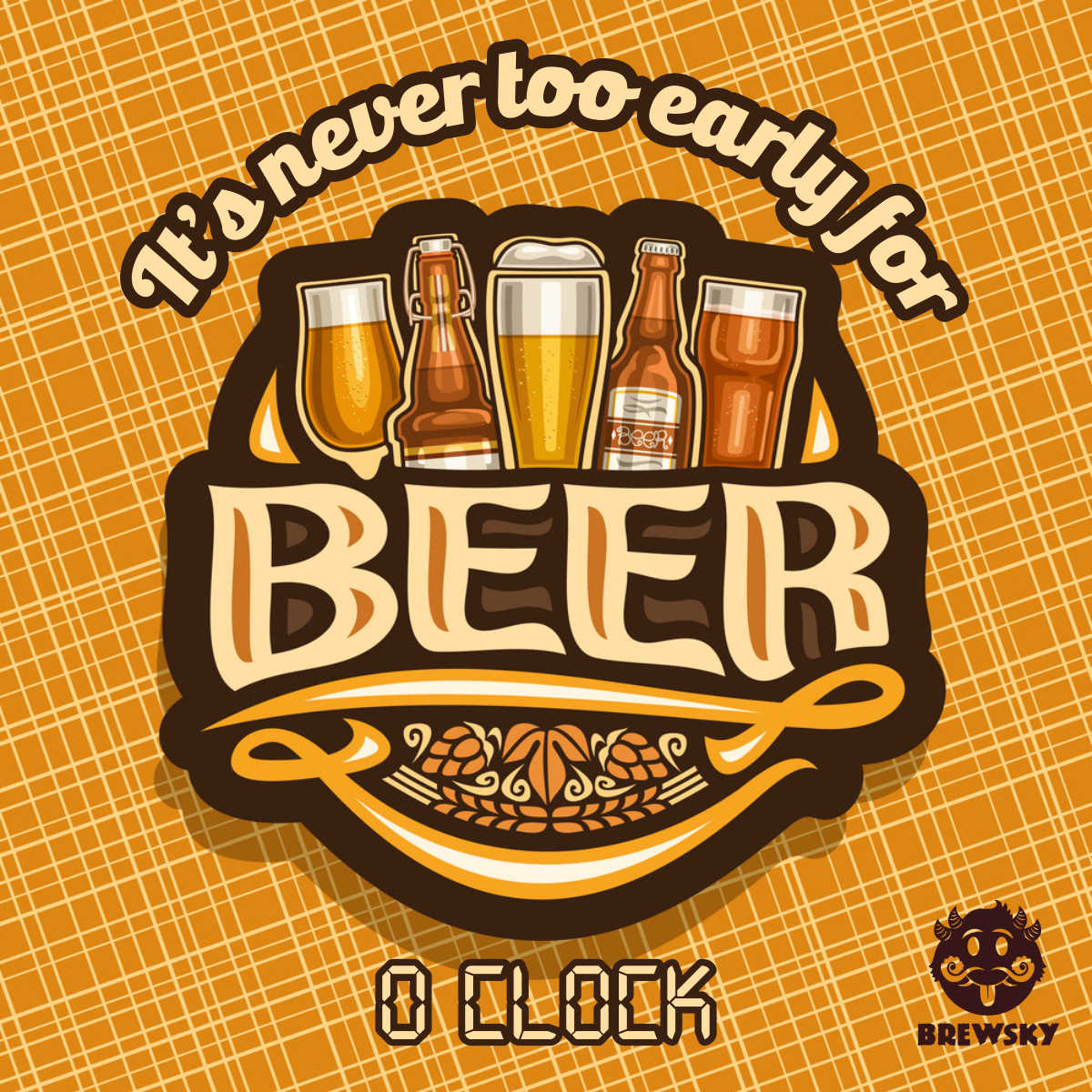 Brewsky Beer Highlight creative