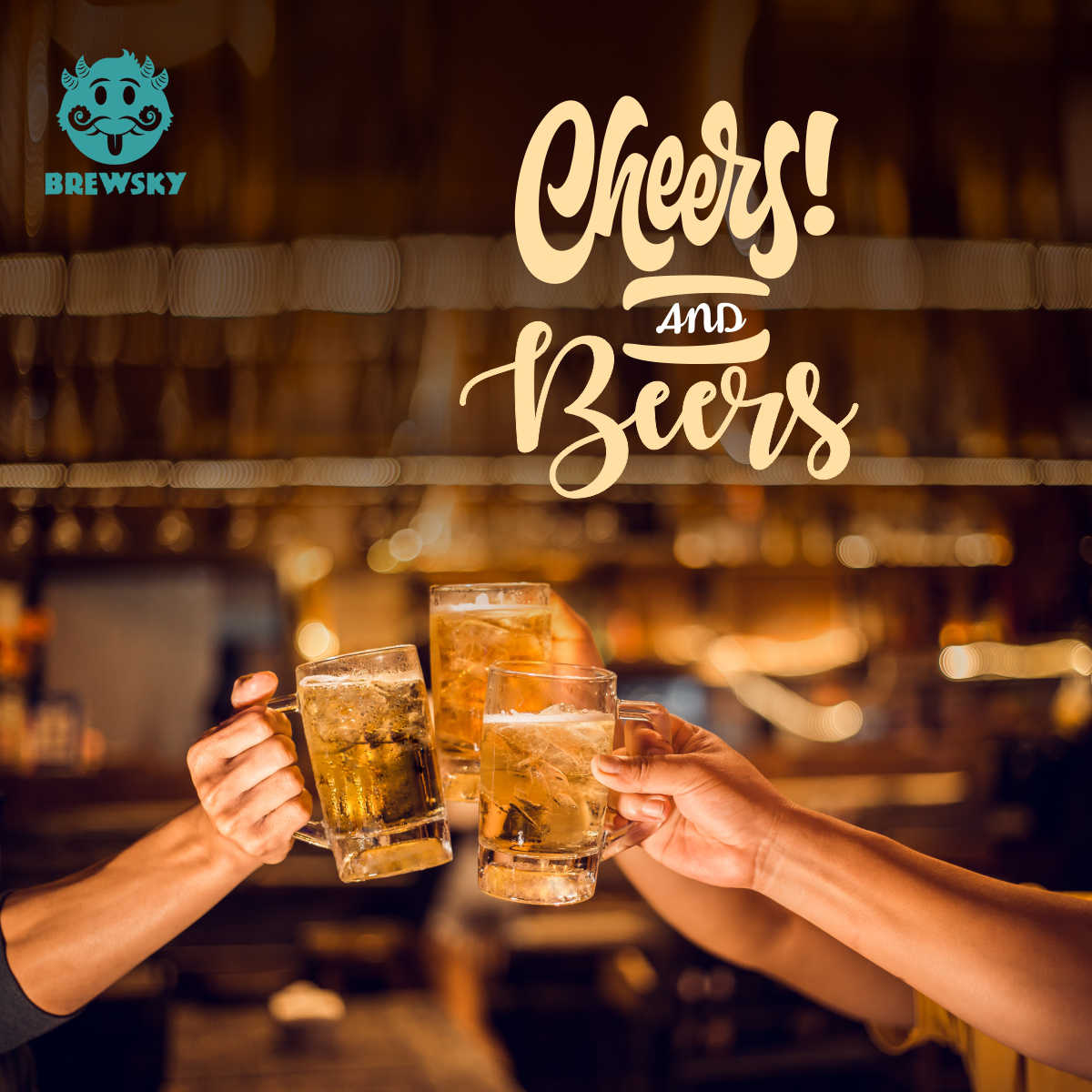 Brewsky Cheers artwork